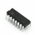 CD4017 IC - a black 16-pin dual in-line package electronic component with white text markings on its top surface, shown from an angled perspective.