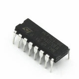 CD4017 IC - a black 16-pin dual in-line package electronic component with white text markings on its top surface, shown from an angled perspective.