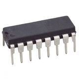 CD4094 8 Stage Shift And Store Bus Register IC DIP-16 Package - a black, rectangular 16-pin integrated circuit in a DIP-16 package.