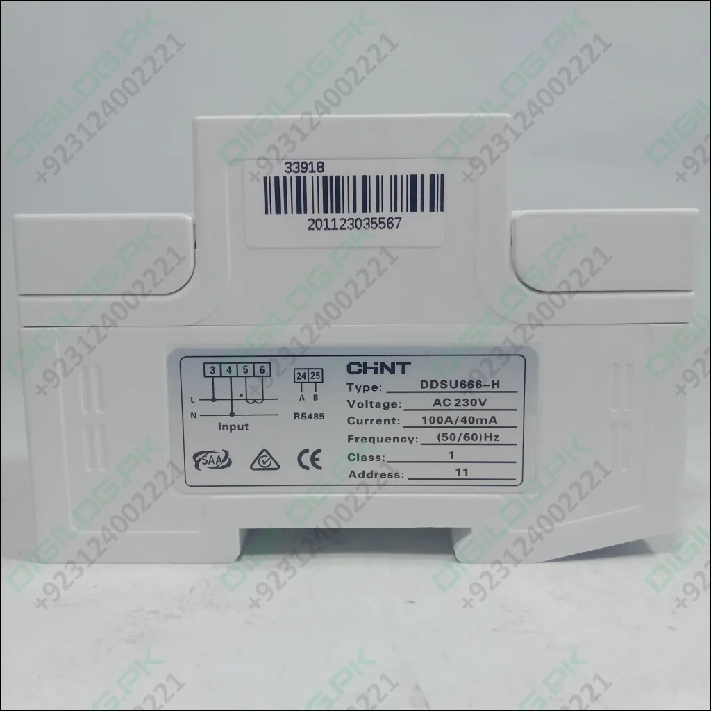 CHNT DDSU666-H Smart Power Sensor Zero export device rs485 in Pakistan