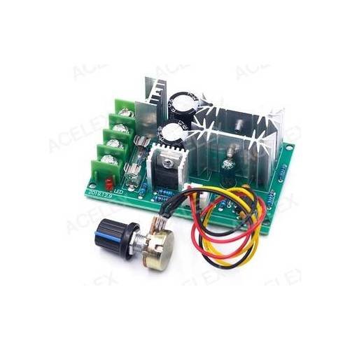 Dc 10-60v 20a Pwm Universal Motor Speed Controller Regulator