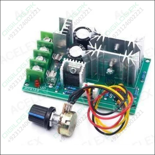 Dc 10-60v 20a Pwm Universal Motor Speed Controller Regulator