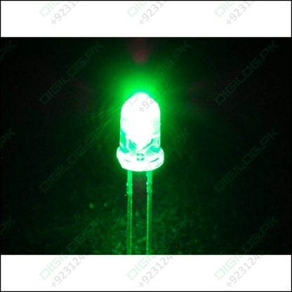 Crystal 5mm Green Led Light Emitting Diode