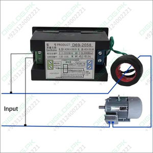 Multifunction Electric Energy Meter With Lcd Display D69