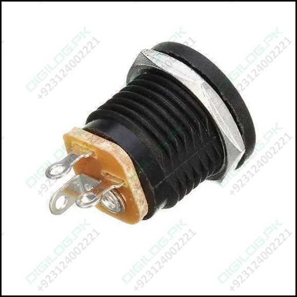 Dc-022 Dc Power Jack Pcb Mount Female Connector 3 Pin