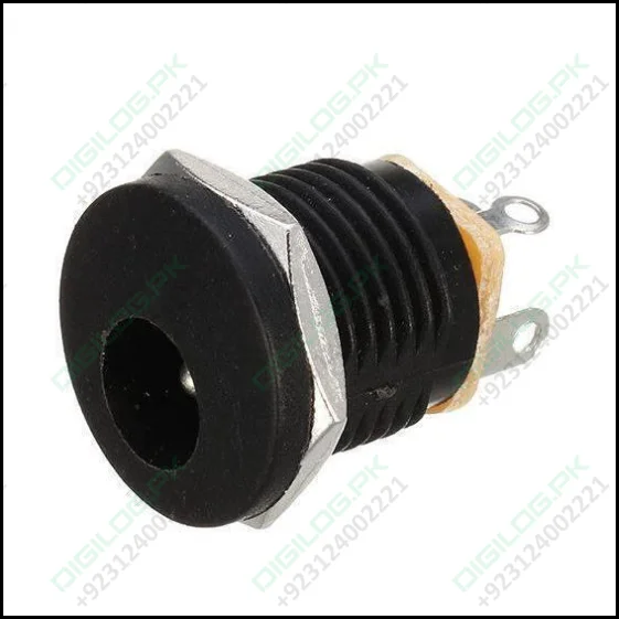 Dc-022 Dc Power Jack Pcb Mount Female Connector 3 Pin