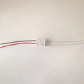 DC 12V Mini Relay Controller For Mirror Defogging Film Anti-fog Lamp On-off Control High Power 500W Contact Load - a small white rectangular module with a black and red wire on one side and two white wires on the other.