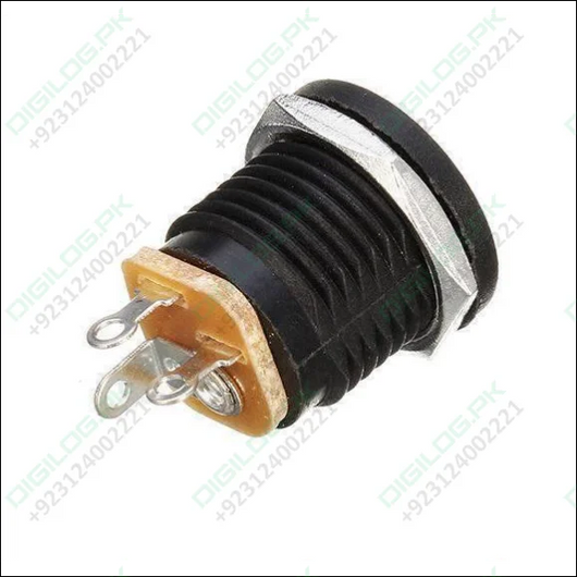 Dc-022 Dc Power Jack Pcb Mount Female Connector 3 Pin