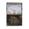DEGMM DEG360 Analog Multimeter - DEGMM analog multimeter with multi-colour needle scale and rotary selector