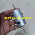 NARROW SHAFT MOTOR 3.17mm Shaft 6V Charger Fans DC Motor DC 6V VOLT Narrow Shaft Copper Magnetic Motor For DC Mini