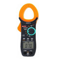 Digital Clamp Meter Njty DC/AC Volt AC Amp Diode NCV Multimeter AMMETER3266TA - in black and orange, featuring a rotary dial, function buttons, input ports, and an LCD screen displaying .070 V.