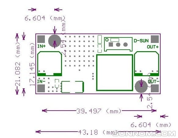 Hw-432 Xl6009 Dc To Boost Converter Voltage Booster