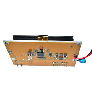 Diode Triode Capacitance ESR Meter Transistor Tester Lcr T4 - the orange circuit board, a black display module, and connected red and black wires.