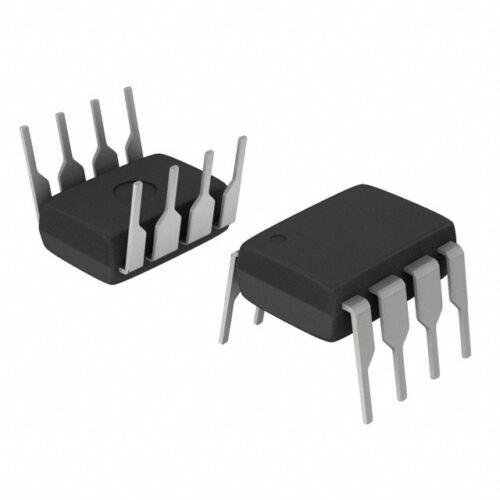 DIP 93C86 EEPROM - shown as two black 8-pin integrated circuit components with silver metal leads, viewed from different angles against a white background.
