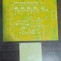 Discontinued Local 4 IGBT Solar Inverter PCB Board - a large green main circuit board and a smaller rectangular board marked Lucky Radio.