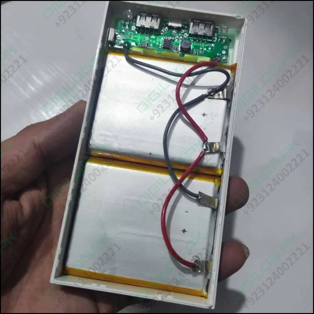 Diy 5v 2a Dual Usb Power Bank Case With Kit