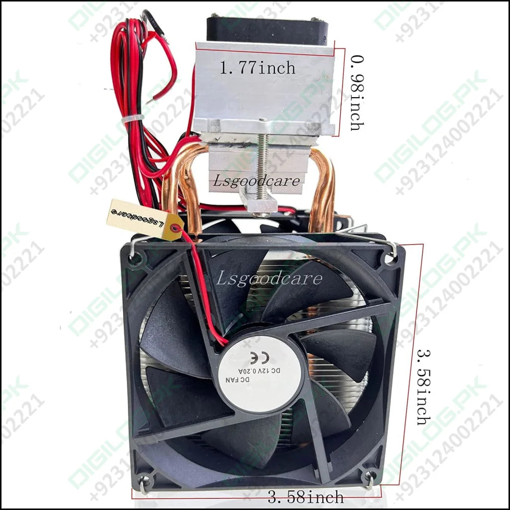Diy Peltier Cooler Kit 12v Tec1-12715 Heatsink Module