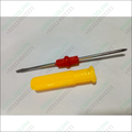 Double Head Plastic Handle Screwdriver
