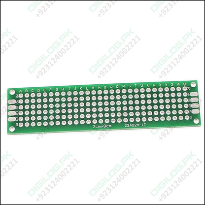Double Side 2x8 Dotted Veroboard Printed Circuit Pcb