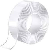 Double Sided Tape Nano Tape - shown as a roll of clear, transparent adhesive tape with a smooth, glossy surface.