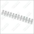10 Amp Connector Strip 12 Way PVC