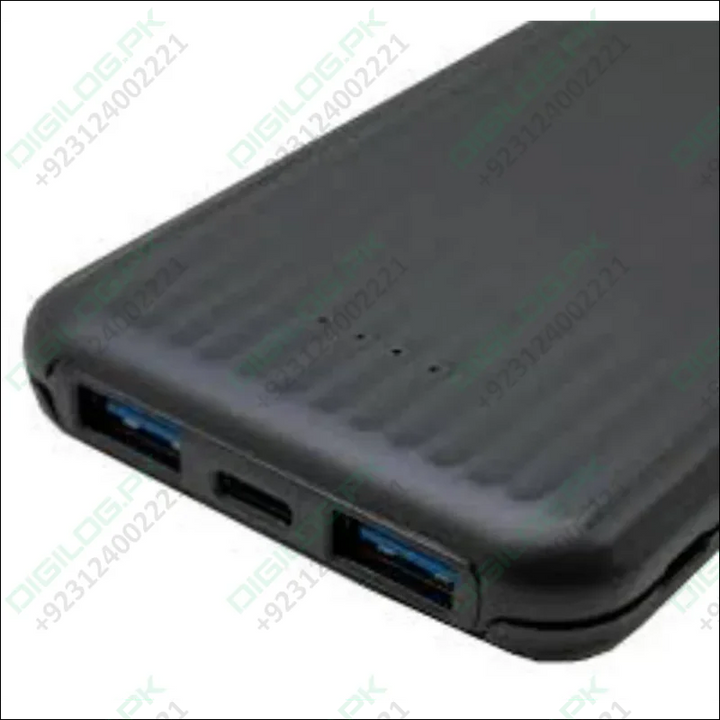 New ASPOR Power Bank 10000mAh Charging Fast With 2 USB Ports Battery Indicator Model A323