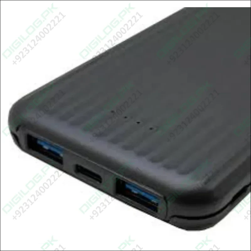 New ASPOR Power Bank 10000mAh Charging Fast With 2 USB Ports Battery Indicator Model A323
