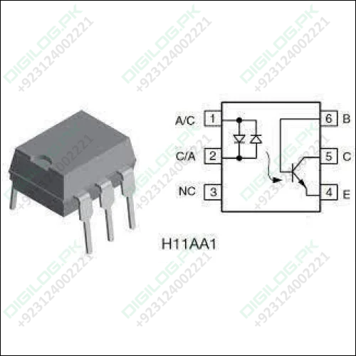 H11AA1 Optocoupler DIP 6 Pin IC