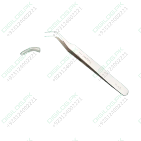 SMD Bend Tweezer VANAL V-15 For Positioning Components in Pakistan