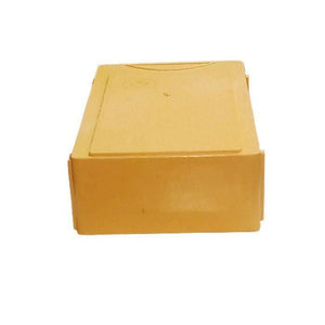 Drawer Storage Box 190MMX120MMX50MM - a rectangular, light orange plastic storage drawer unit shown from a high-angle view.