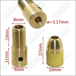 0.5-3mm Mini Drill Chuck Small Electric Bit Collet Micro
