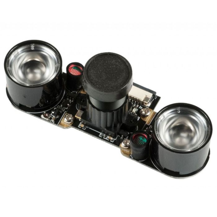 Raspberry Pi Camera Board - Night Vision & Adjustable-Focus Lens (5MP)