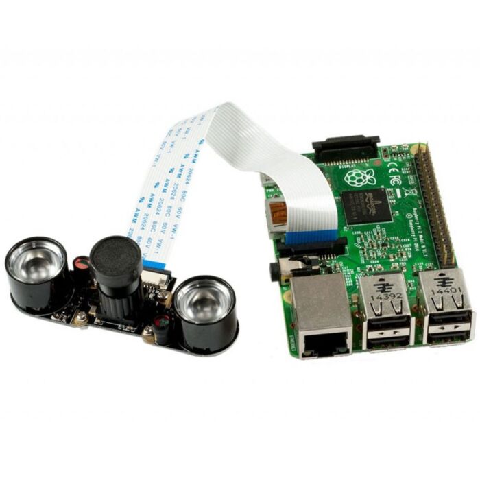 Raspberry Pi Night Vision Camera with 2 IR LEDs In Pakistan - Digilog.pk