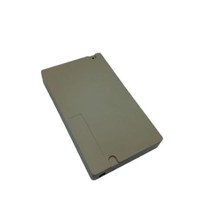 Durable 120x69x11mm ABS Plastic Enclosure Box - shown as a rectangular, beige plastic case with a small circular hole and a recessed cutout on one side.