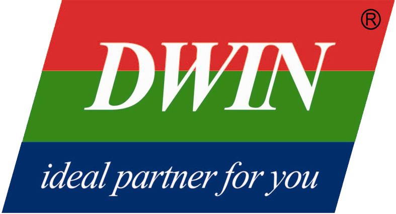 Dwin 2.8 Inch HMI TFT Touch Screen LCD Display DMG32240F028_01 Wtr - the text DWIN and the slogan ideal partner for you.