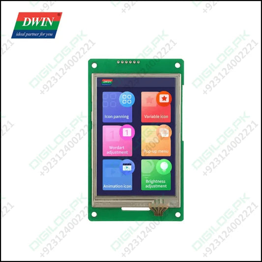 Dwin Hmi 3.5 Inch Lcd Resistive Touch Display