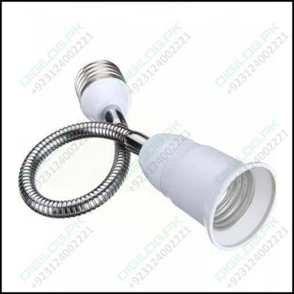 E27 Light Bulb Holder Flexible Extension Adapter Socket