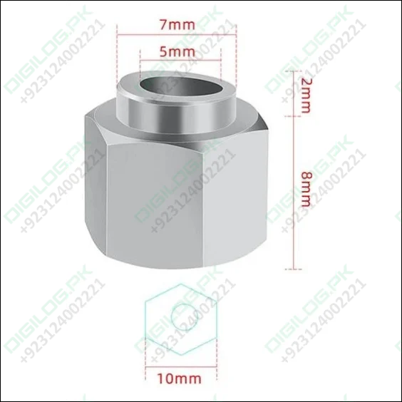 Eccentric Sleeve Type B 10 X 8 Spacer Eccentric For Structural Profile Under V-Slot OpenBuilds (Copy)