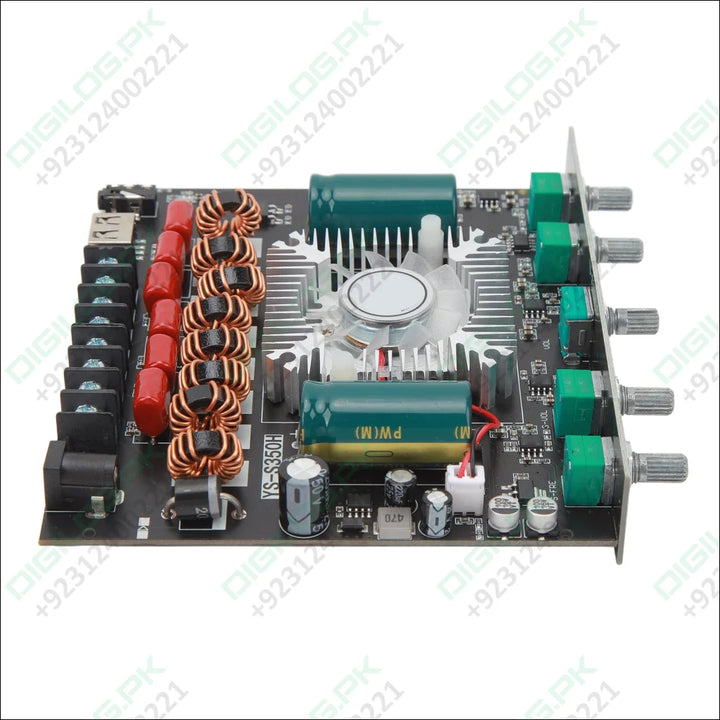 XY S350H 220Wx2 350W 2.1 Channel Bluetooth Power Amplifier Board 18V‑38V Bluetooth Speaker Audio Amplifier Module