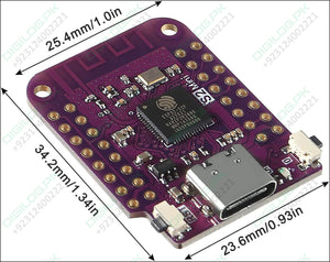 ESP32 S2 Mini S2 Mini V1.0.0 WiFi Board Based ESP32-S2FN4R2 ESP32-S2 4MB Flash Type-C Connection Compatible