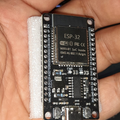 ESP32 WiFi + Bluetooth Module Type-C (30 Pin) (Pre-Soldered) - a black circuit board, USB-C port, two buttons, and pin headers.