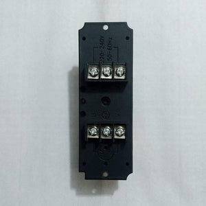 Espa Pressure Controller Circuit - Card - a black rectangular electronic module featuring two rows of three screw terminal connectors and printed text.