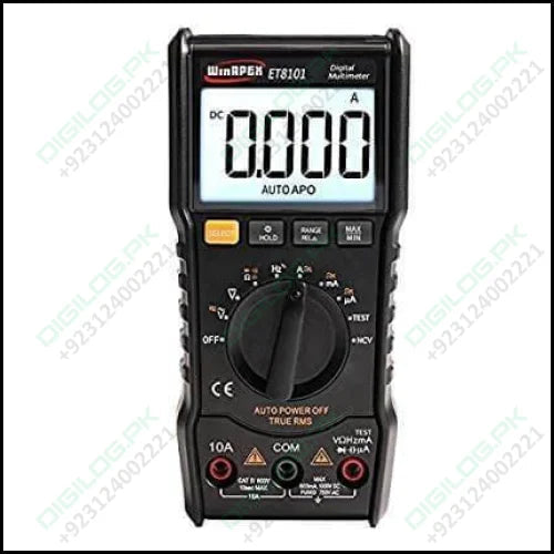 Et8101 True-rms Digital Multimeter Ac/dc Voltage Current