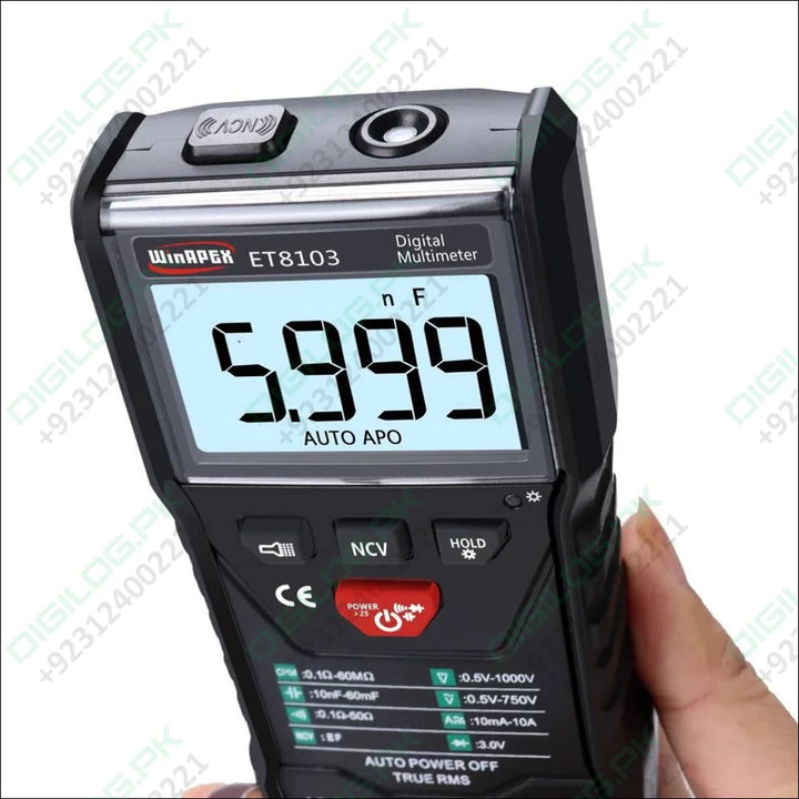 Winapex Et8103 Lcd Auto Measure Digital Multimeter 6000