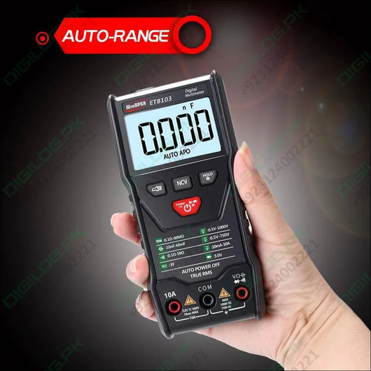 Winapex Et8103 Lcd Auto Measure Digital Multimeter 6000