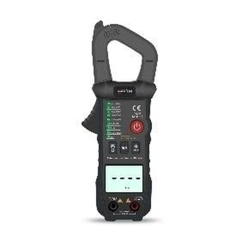 ET8201 Smart Clamp Meter - black smart clamp meter with digital display and push-button controls