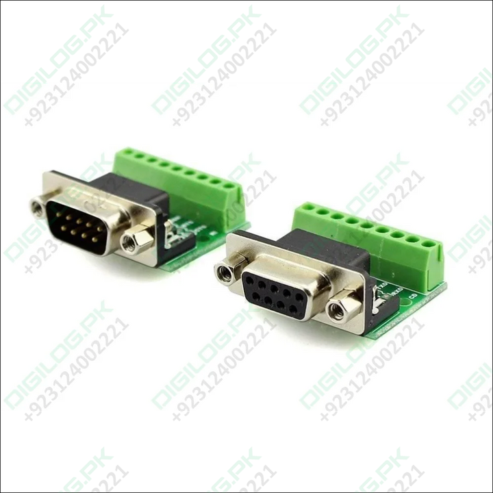 Rs232 Adapter Serial Connection Db9-male To 9-pin Terminal