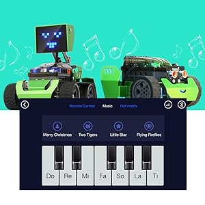 Robot DIY Mechanical Robotic Coding Kit for Kids Teens Educational Toy for Programming and Learning