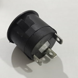 22mm Red LED Power Button Switch 12V Autolock Power Button Push Button On/off Switch Auto Replacement