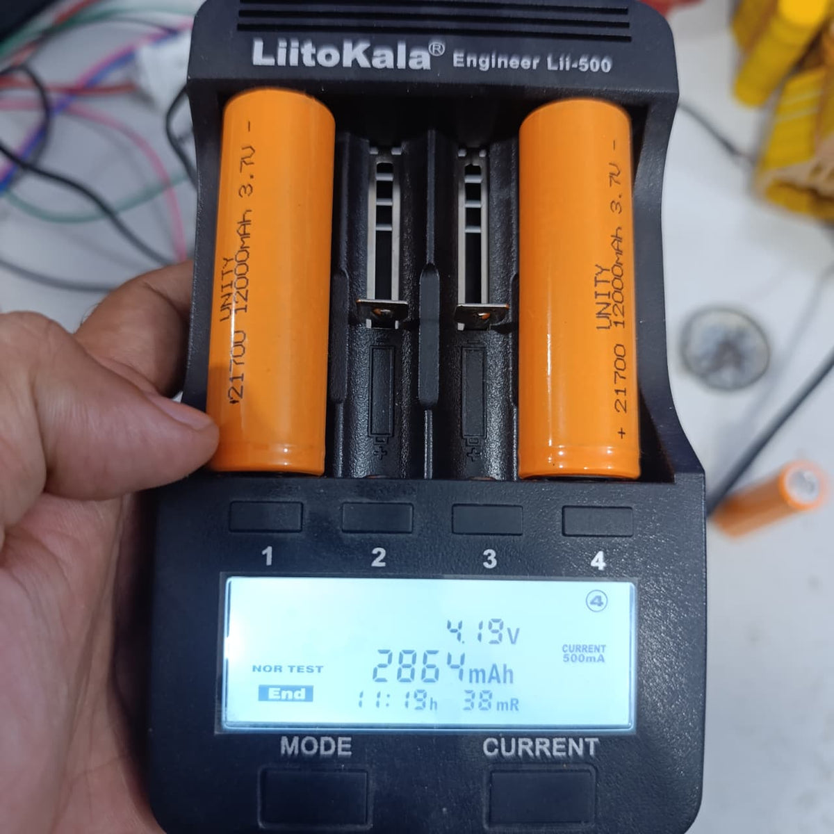 1 Piece 21700 3.7V 3000mA Lithium Ion Cell